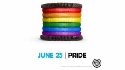 Gay Pride Oreo