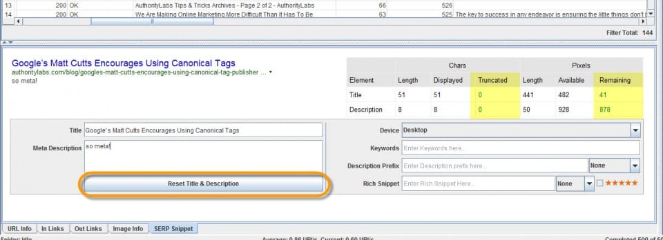 step9- edit or reset